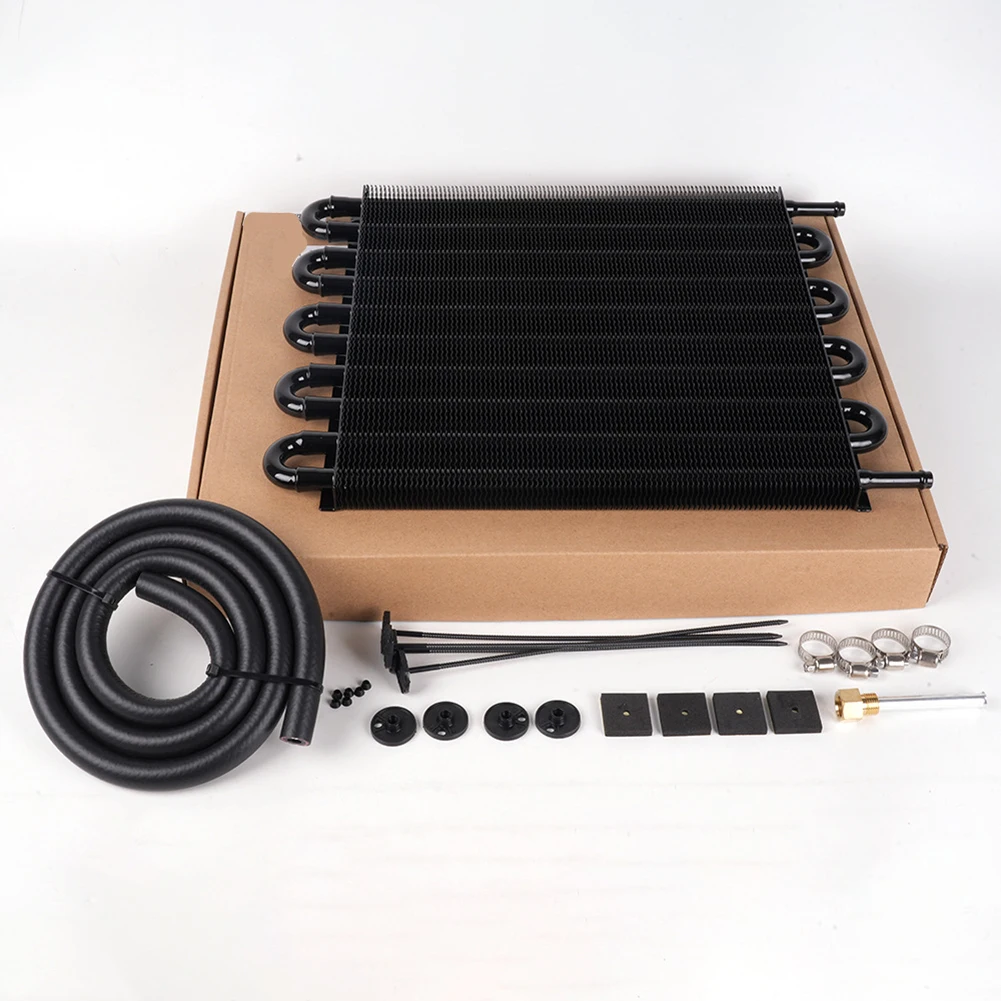 Oil Cooler Radiator Kit for Automotive Transmission Cooling Using Aluminum Alloy with High Thermal Conductivity
Oil Cooler Radiator Kit for Automotive Transmission Cooling Using Aluminum Alloy with High Thermal Conductivity