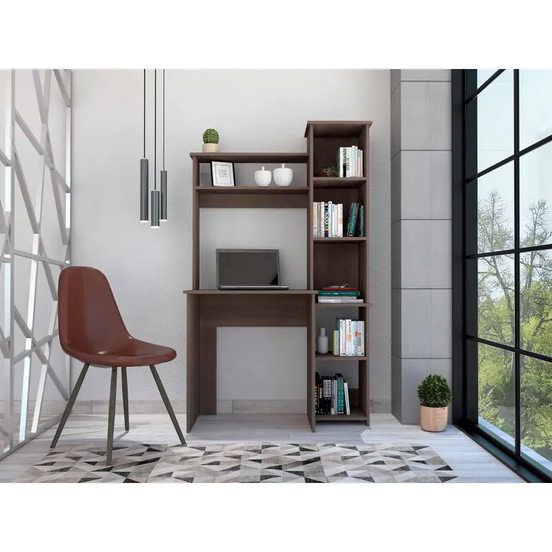 Alixeperss Store Nashville Writing Desk, Six Shelves
Alixeperss Store Nashville Writing Desk, Six Shelves