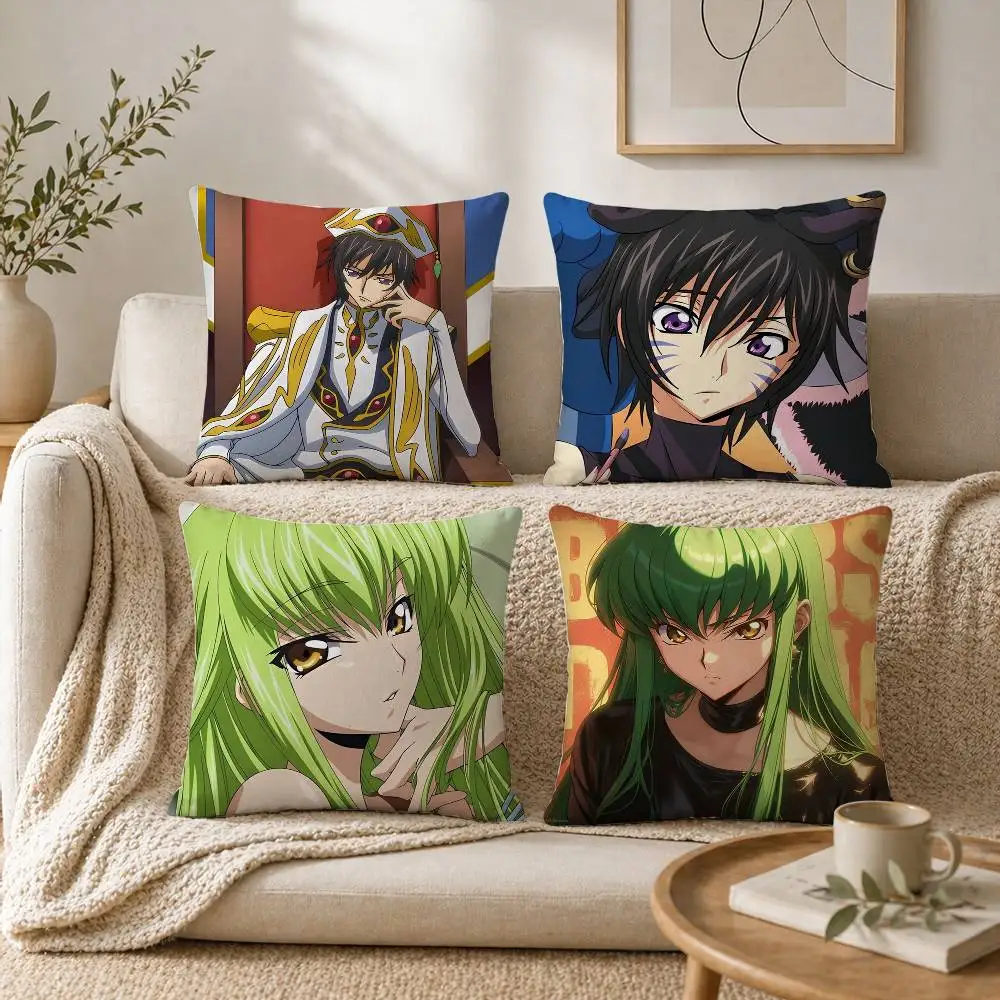 C-Code Geass Pillow Case for Sofa Living Room Home office Decor Protective Cover
C-Code Geass Pillow Case for Sofa Living Room Home office Decor Protective Cover
