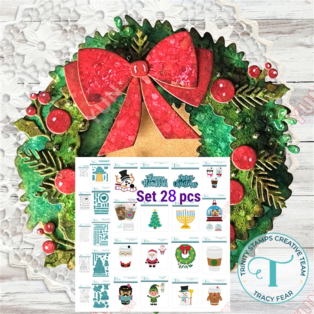 Trinity New Large Christmas Sentiment Die Gnome Coordinating Holiday Wreath Cup Character Dies Stamps Stencil DIY Scrapbook Card
Trinity New Large Christmas Sentiment Die Gnome Coordinating Holiday Wreath Cup Character Dies Stamps Stencil DIY Scrapbook Card