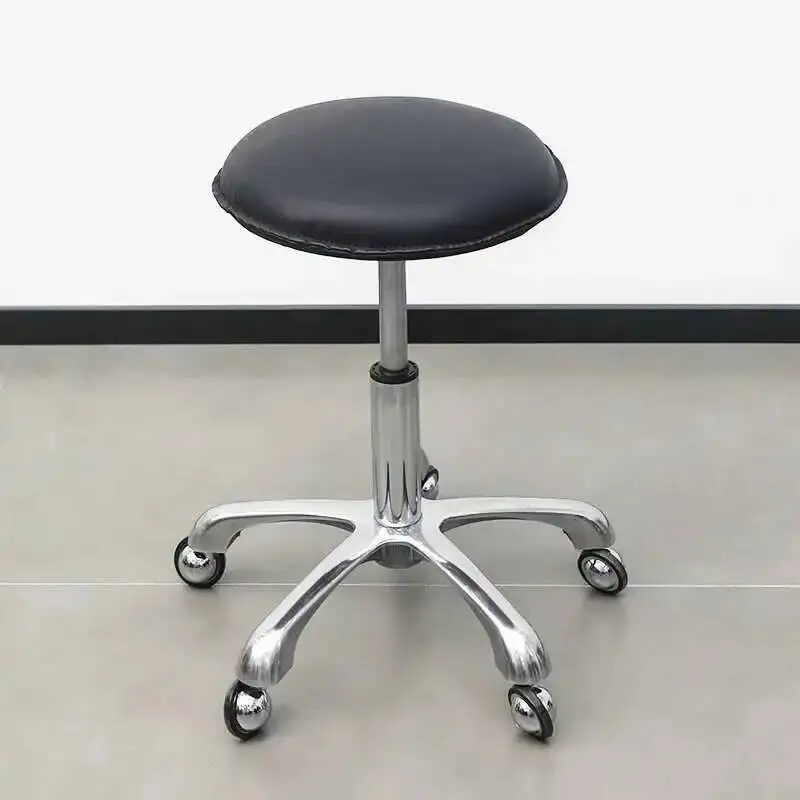 Hair Steel Beauty Stools Chairs Salon Stainless Lifting and Lowering Workbenches Hair Salon Manicure Swivel 미용실의자 Furniture AA 
Hair Steel Beauty Stools Chairs Salon Stainless Lifting and Lowering Workbenches Hair Salon Manicure Swivel 미용실의자 Furniture AA