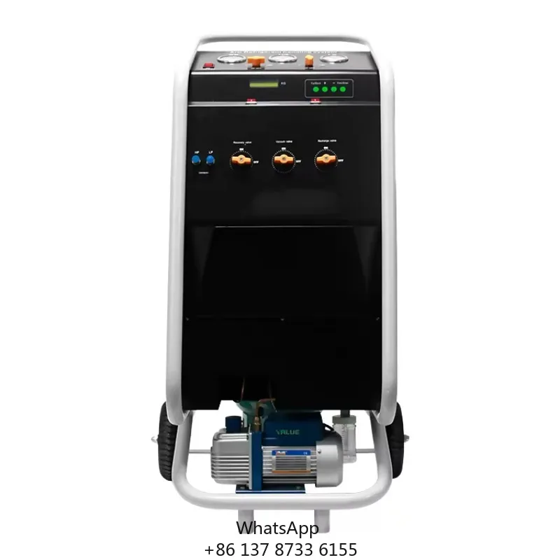 High Quality A/C Refrigerant Handing System Car Ac Gas Recharge Recovery Machine A/C Recovery Machine
High Quality A/C Refrigerant Handing System Car Ac Gas Recharge Recovery Machine A/C Recovery Machine