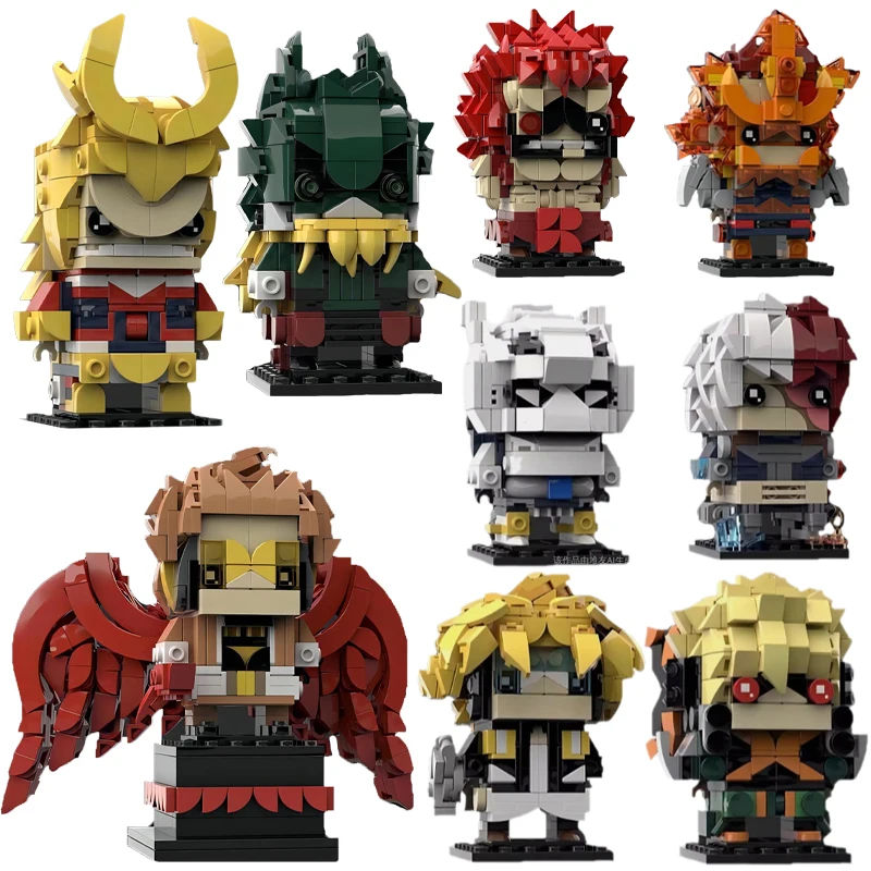 Популярные аниме-фигурки Brickheadz, строительные блоки MOC, мультфильм «My Hero Academy», модель куклы, сделай сам, детские игрушки, подарок на день рождения
Популярные аниме-фигурки Brickheadz, строительные блоки MOC, мультфильм «My Hero Academy», модель куклы, сделай сам, детские игрушки, подарок на день рождения