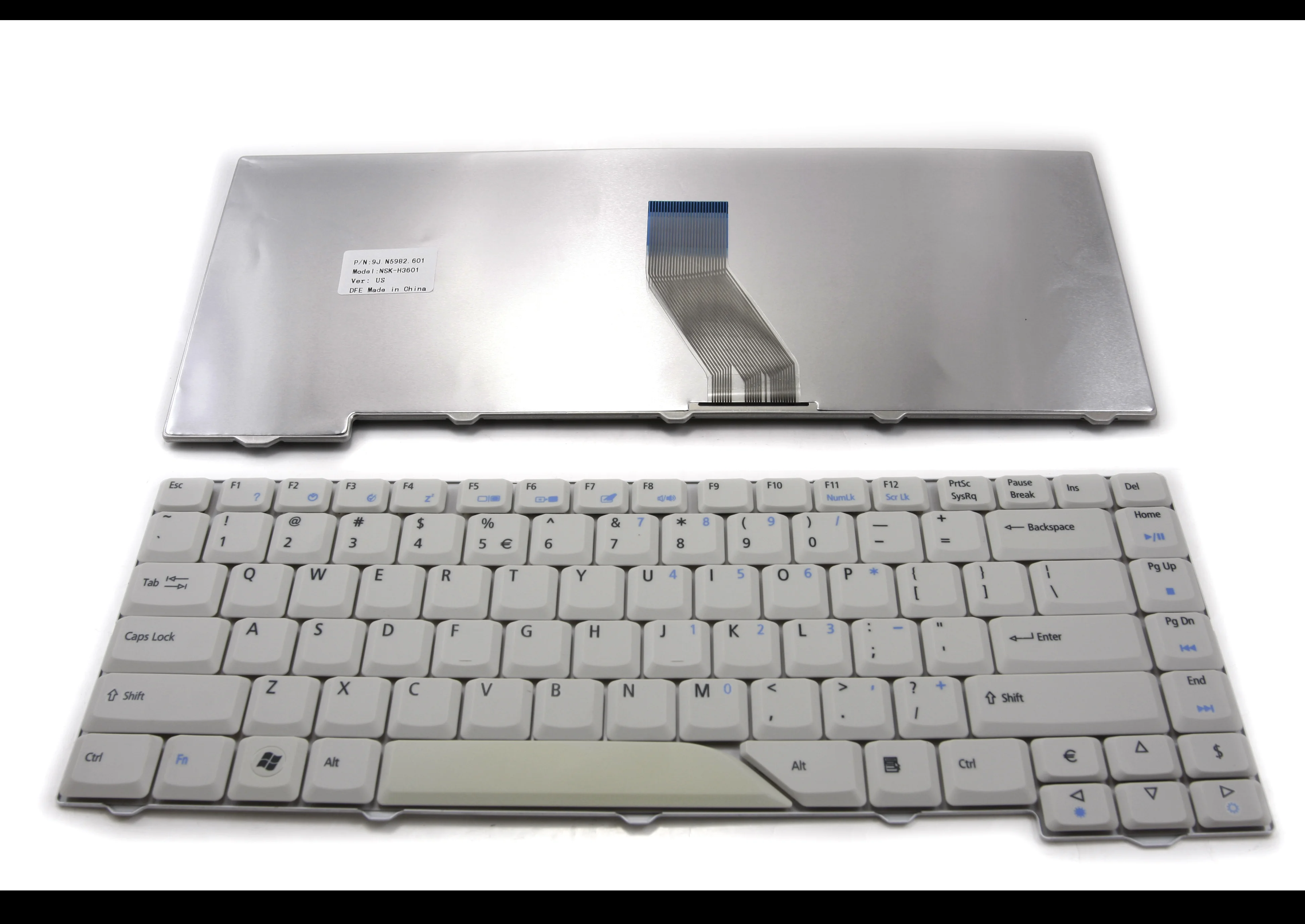 Новая клавиатура для ноутбука Acer Aspire 4210 4220 4520 4710 4720 4920 5220 5310 5520 5710 5720 5235 5910 5920 6920 Белый/Черный
Новая клавиатура для ноутбука Acer Aspire 4210 4220 4520 4710 4720 4920 5220 5310 5520 5710 5720 5235 5910 5920 6920 Белый/Черный