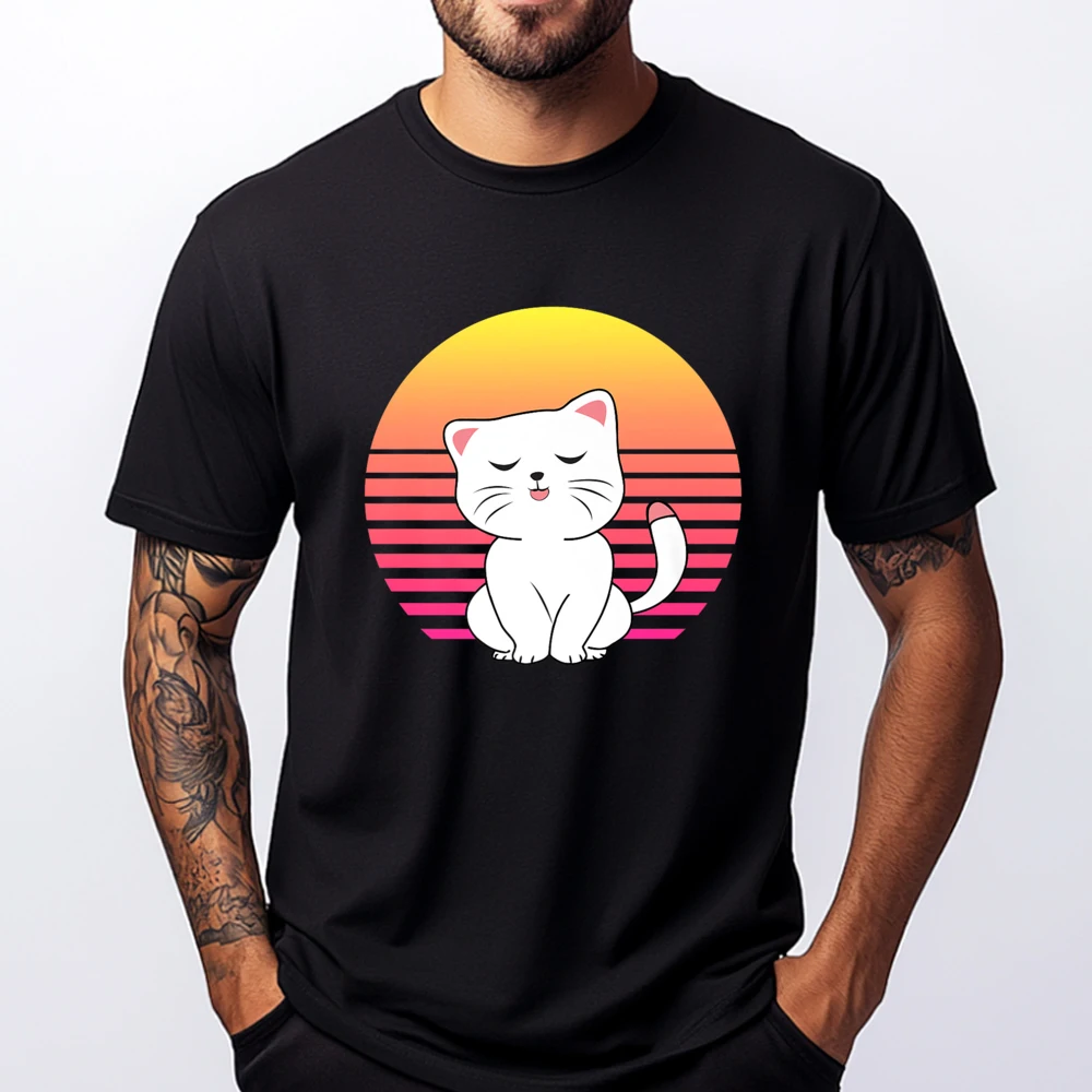 Cat Retro Plus Size Men Clothing Men Mens Gifts Camisa Funny Printed T-Shirt Mans Oversized T Shirt Japan Style
Cat Retro Plus Size Men Clothing Men Mens Gifts Camisa Funny Printed T-Shirt Mans Oversized T Shirt Japan Style