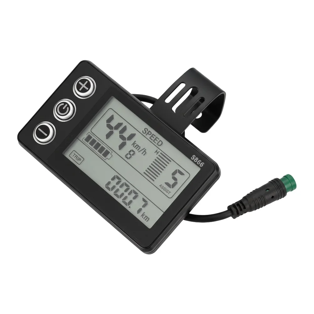 For Urban Commuting Black Ebike LCD Display Waterproof 5 Pin Connector Display Bicycle Repair Tool IP65 Rating
For Urban Commuting Black Ebike LCD Display Waterproof 5 Pin Connector Display Bicycle Repair Tool IP65 Rating