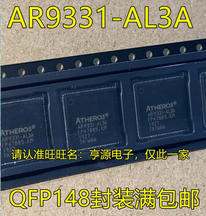 20 шт. оригинальный новый AR9331 AR9331-AL1A AR9331-AL3A Qualcomm WIFI беспроводной маршрутизатор интерфейс ap
20 шт. оригинальный новый AR9331 AR9331-AL1A AR9331-AL3A Qualcomm WIFI беспроводной маршрутизатор интерфейс ap