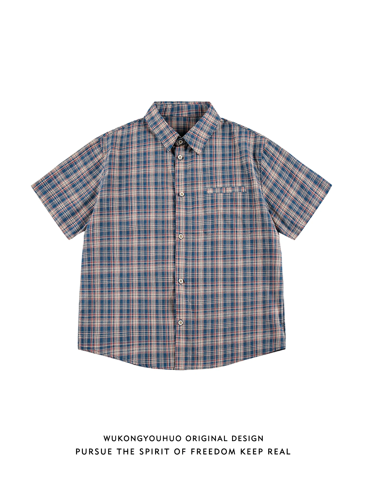 Cleanfit Summer Plaid ort Sve Loose Men's irt Couple Match Casual Wear Resistant Youth ular Brand Guan Kong Has Goods
Cleanfit Summer Plaid ort Sve Loose Men's irt Couple Match Casual Wear Resistant Youth ular Brand Guan Kong Has Goods