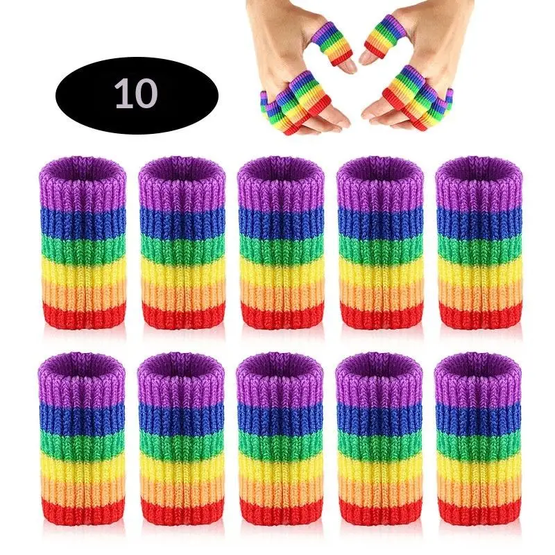 10Pcs Colorful Finger Support, Elastic & Breathable, Thumb Protector for Golf Enthusiasts
10Pcs Colorful Finger Support, Elastic & Breathable, Thumb Protector for Golf Enthusiasts
