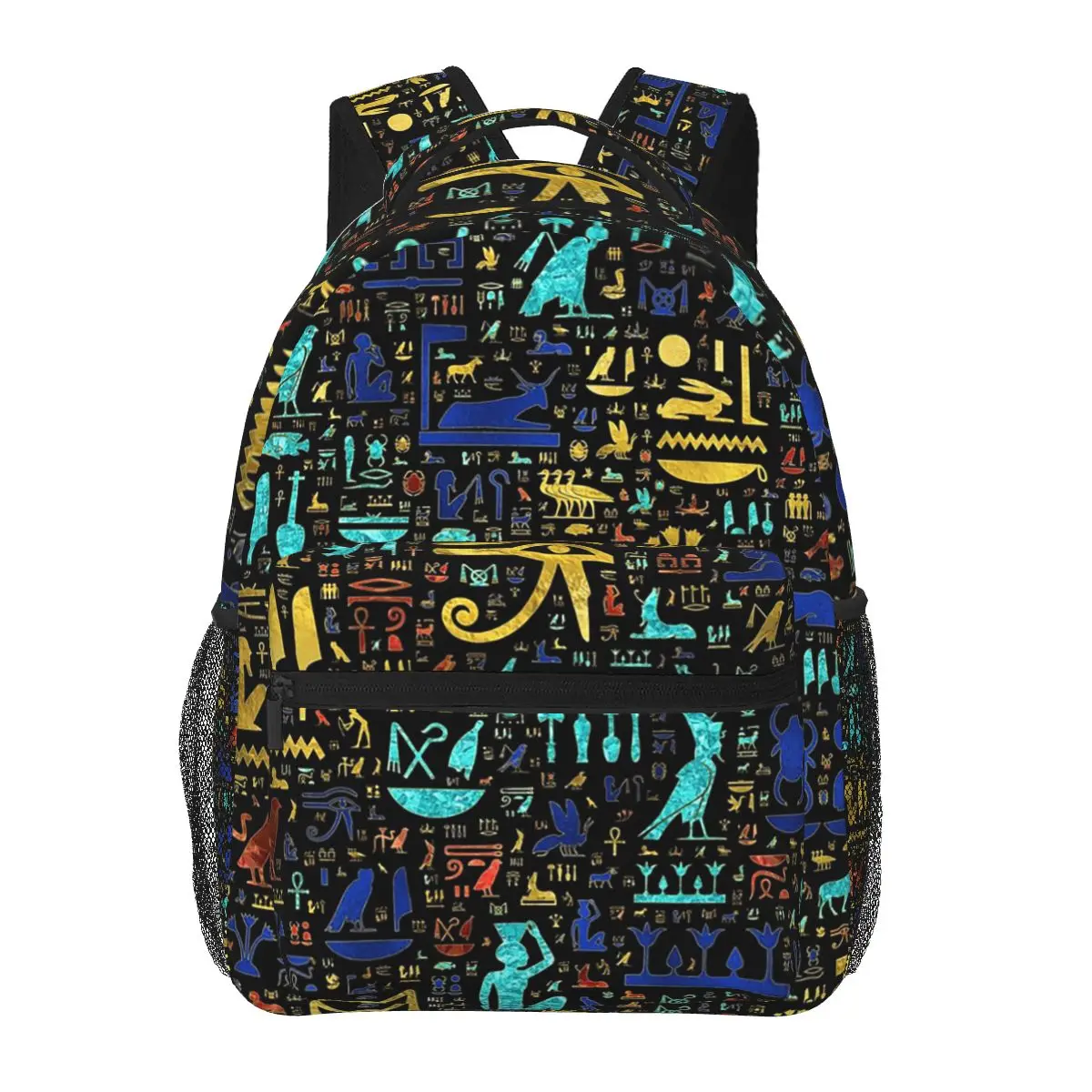 Ancient Egyptian Elements Hieroglyphics Student Backpack School Bag Hiking Travel Daypack for Men Women Bookbag Shoulder Bags
Ancient Egyptian Elements Hieroglyphics Student Backpack School Bag Hiking Travel Daypack for Men Women Bookbag Shoulder Bags