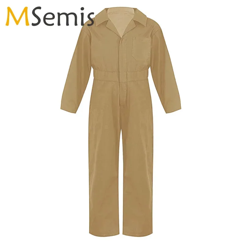 Kid Boys Zipper Coverall Jumpsuit Mechanic Boiler Suit Flight Suit Uniform Outfits Children Christmas Flightsuit Dance Jumpsuit
Kid Boys Zipper Coverall Jumpsuit Mechanic Boiler Suit Flight Suit Uniform Outfits Children Christmas Flightsuit Dance Jumpsuit