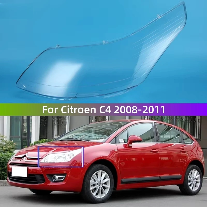 For Citroen C4 2008 2009 2010 2011 Car Accessory Replace Durable PC Material Lights Shell Headlight Headlamp Lens Covers
For Citroen C4 2008 2009 2010 2011 Car Accessory Replace Durable PC Material Lights Shell Headlight Headlamp Lens Covers