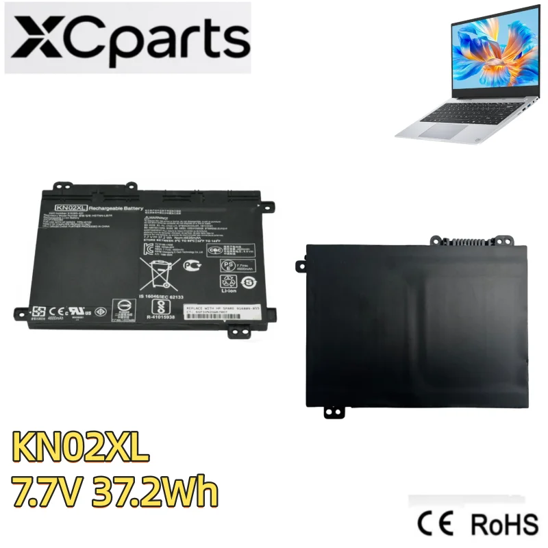 New Laptop Battery KN02XL 7.7V 37.2Wh For HP Pavilion X360 11M 11M-AD013DX 11-AD022TU HSTNN-LB7R HSTNN-UB7F 916809-855 TPN-W124
New Laptop Battery KN02XL 7.7V 37.2Wh For HP Pavilion X360 11M 11M-AD013DX 11-AD022TU HSTNN-LB7R HSTNN-UB7F 916809-855 TPN-W124