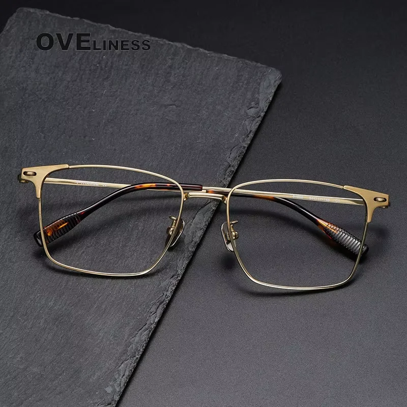 2025 Vintage Square pure Titanium Glasses Frame Men Eyeglasses Frame Women Male female Luxury Designer full Spectacles Eyewear
2025 Vintage Square pure Titanium Glasses Frame Men Eyeglasses Frame Women Male female Luxury Designer full Spectacles Eyewear