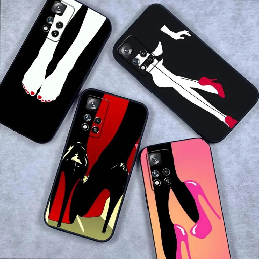Sexy High Heels Girl Women Phone Case For Samsung S 25,24,23,22,30,21,10,9,Ultra,Plus,Lite,FE,4,5G Black Soft Case
Sexy High Heels Girl Women Phone Case For Samsung S 25,24,23,22,30,21,10,9,Ultra,Plus,Lite,FE,4,5G Black Soft Case