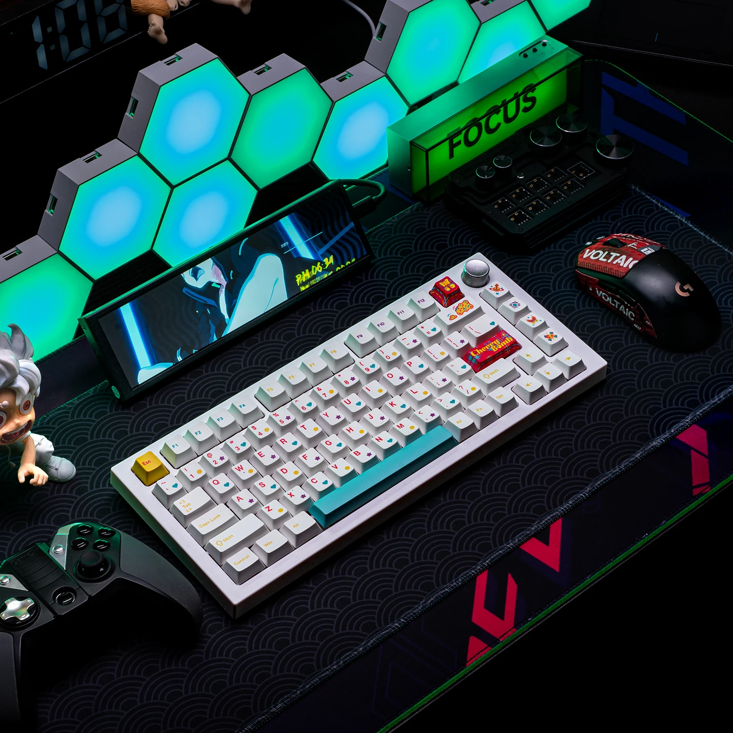CherryBomb Keycap 165 клавиш PBT сублимационная краска Cherry White Black Girl Подарочная механическая клавиатура AULA F75 Anne Pro2 Mad 60he 68he
CherryBomb Keycap 165 клавиш PBT сублимационная краска Cherry White Black Girl Подарочная механическая клавиатура AULA F75 Anne Pro2 Mad 60he 68he