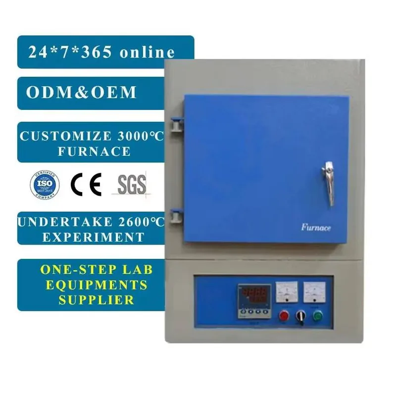High Grade China 1500℃ Muffle 1200 Degree Laboratory Heating Equipment Box Type Resistance Furnace
High Grade China 1500℃ Muffle 1200 Degree Laboratory Heating Equipment Box Type Resistance Furnace