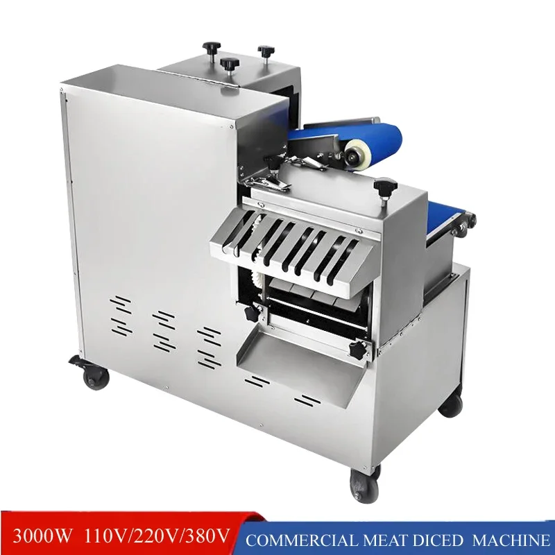 Commercial Dicing Machine Full-Automatic Meat Cutting And Dicing Machine High Power Electric Slice Shredder
Commercial Dicing Machine Full-Automatic Meat Cutting And Dicing Machine High Power Electric Slice Shredder
