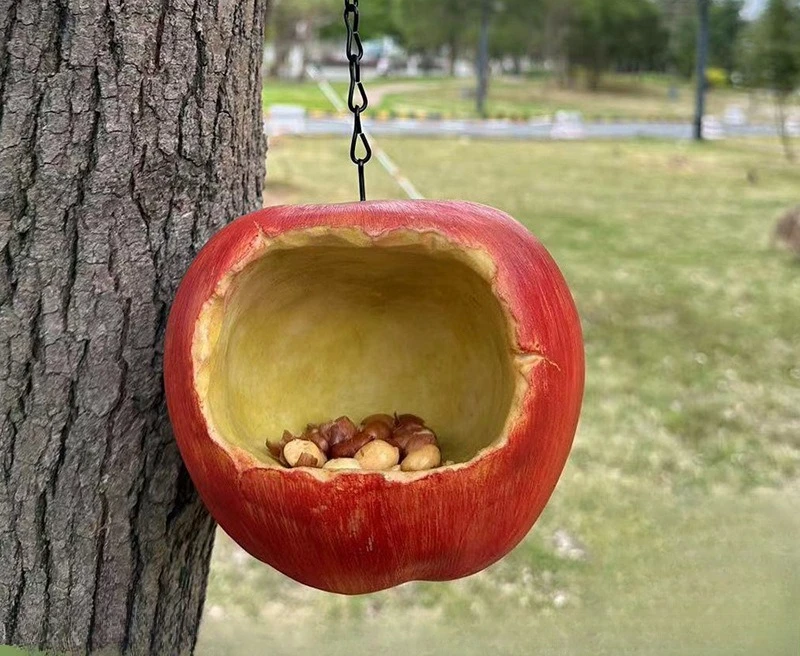 Apple Pear Bird Feeder: Outdoor Garden Resin Decorative Tree Ornament—Creative Handcrafted Feeder To Set The Mood
Apple Pear Bird Feeder: Outdoor Garden Resin Decorative Tree Ornament—Creative Handcrafted Feeder To Set The Mood