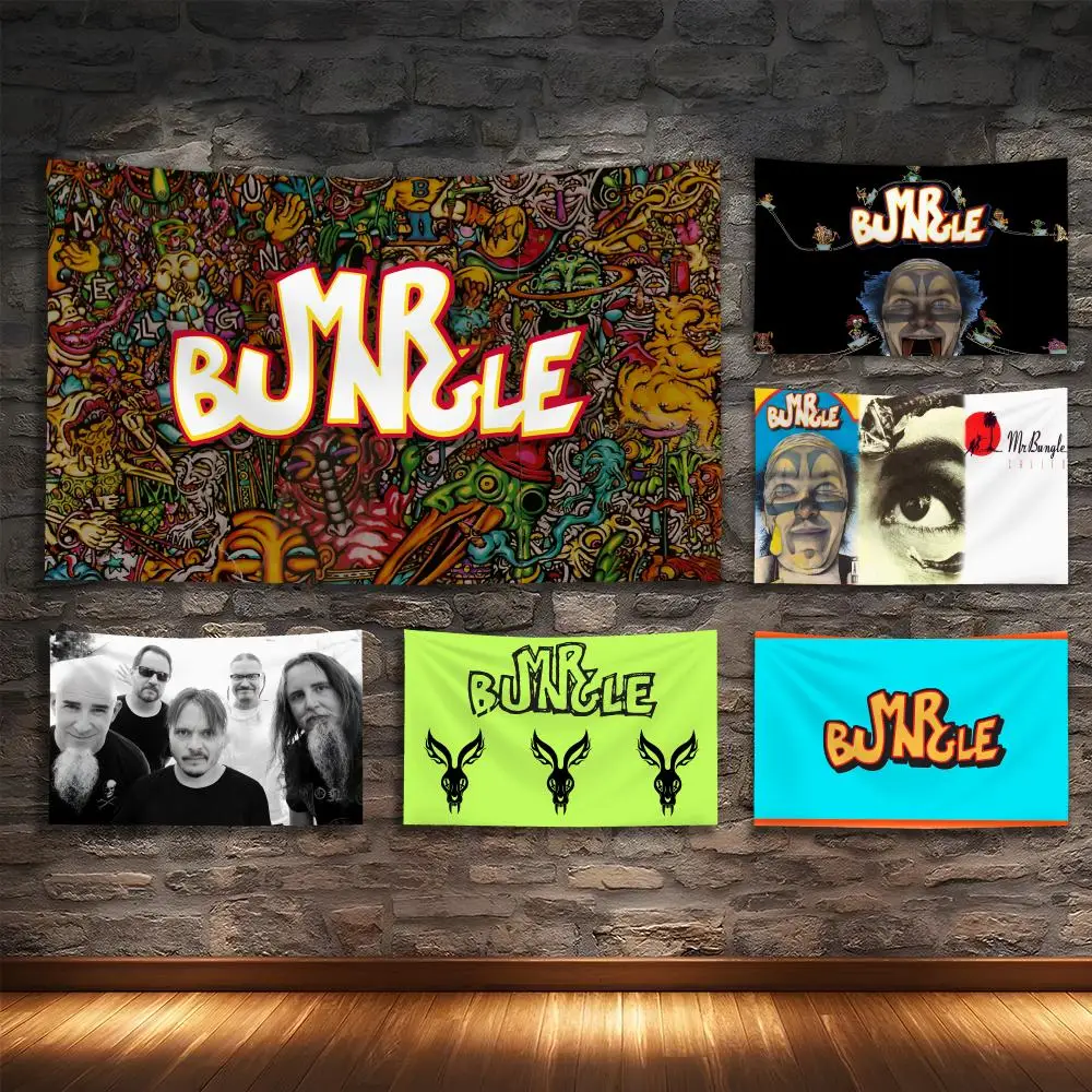 MR B-BUNGLES Rock Band Tapestry Custom Living Bedroom Party Dormitory Interior Wall Bohemian Decoration Attached Clip
MR B-BUNGLES Rock Band Tapestry Custom Living Bedroom Party Dormitory Interior Wall Bohemian Decoration Attached Clip
