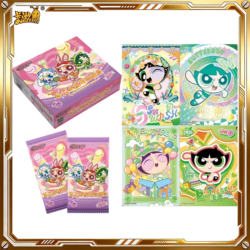 KAYOU The Powerpuff Girls Card Candy Pack Vol.1 Mystery Box Anime Trading Cards Game Birthday Holiday Toys Gifts for Boys Girls
KAYOU The Powerpuff Girls Card Candy Pack Vol.1 Mystery Box Anime Trading Cards Game Birthday Holiday Toys Gifts for Boys Girls