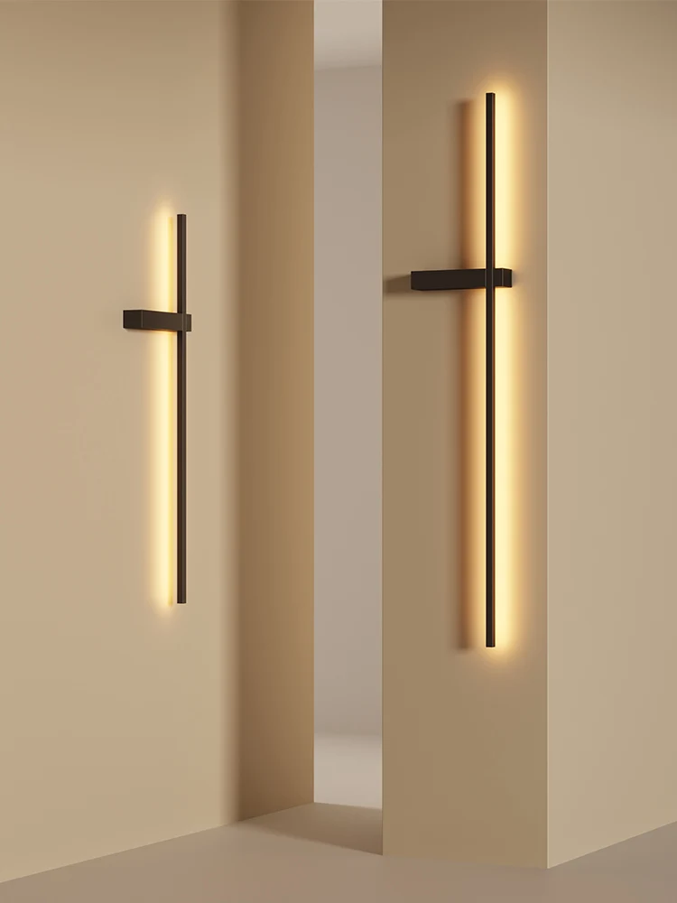 Modern Simple Living Room TV Background Wall Fitting Bedside Lighting In Bedroom Designer Staircase Light Long Indoor Wall Lamp
Modern Simple Living Room TV Background Wall Fitting Bedside Lighting In Bedroom Designer Staircase Light Long Indoor Wall Lamp