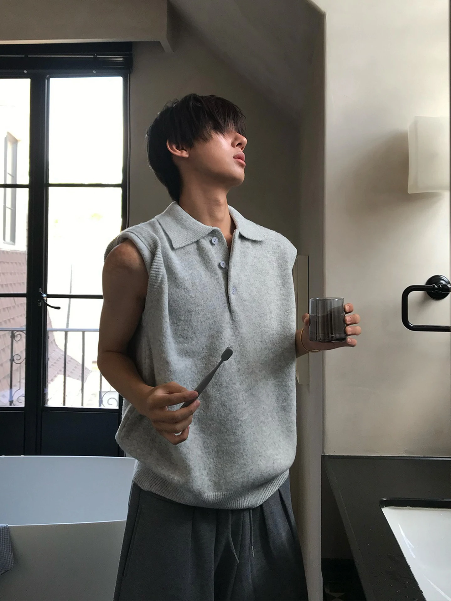 ex Ne Svel Knitted Sweater Casual Versatile Korean Sle Autumn Winter Cleanfit Loose Fit Breathable Skin-Fr...
ex Ne Svel Knitted Sweater Casual Versatile Korean Sle Autumn Winter Cleanfit Loose Fit Breathable Skin-Fr...