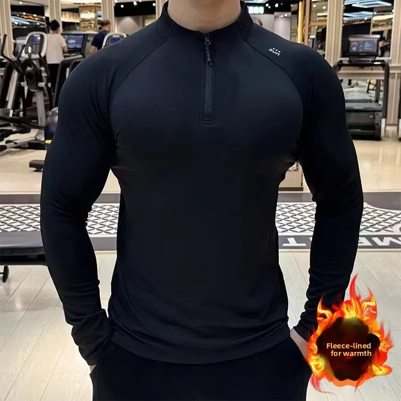 Men's Fitn Long Sve T-irt Qui Dry f Zipper Autumn Winter Baskeall Training Sportswear Polyester Fiber Casual
Men's Fitn Long Sve T-irt Qui Dry f Zipper Autumn Winter Baskeall Training Sportswear Polyester Fiber Casual