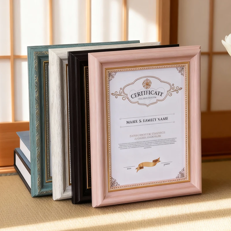 Modern Simple Patent Certificate Frame Class Award Display Stand 7 8 10 Inch Photo Frame Empty Frame Desktop Decoration
Modern Simple Patent Certificate Frame Class Award Display Stand 7 8 10 Inch Photo Frame Empty Frame Desktop Decoration