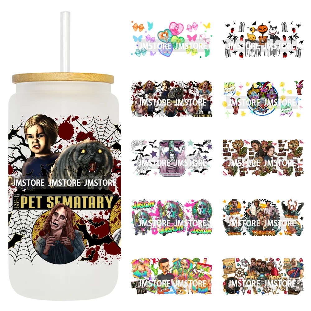 Halloween Horror Characters Scary Movie Killers 16OZ UV DTF Cup Wraps Ready To Apply Transfer Stickers For Libbey Glass Can Mugs
Halloween Horror Characters Scary Movie Killers 16OZ UV DTF Cup Wraps Ready To Apply Transfer Stickers For Libbey Glass Can Mugs