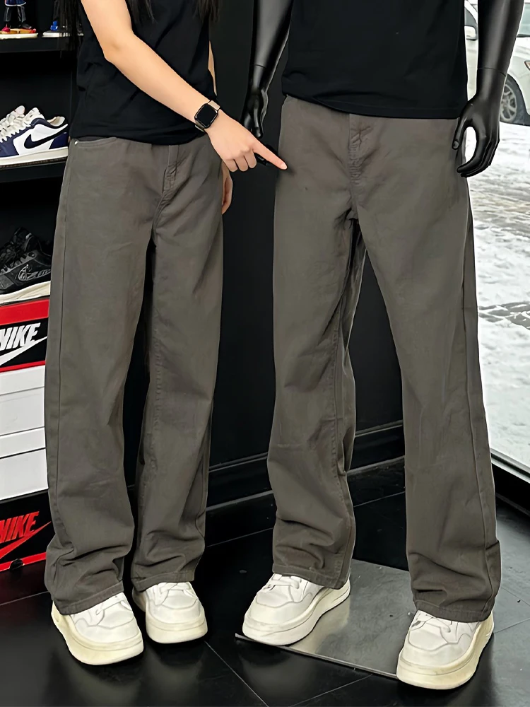 American Retro Straight Leg Jeans Men Summer High Sensation Cool Slimming Trendy Brand Micro Flared Workwear Pants
American Retro Straight Leg Jeans Men Summer High Sensation Cool Slimming Trendy Brand Micro Flared Workwear Pants