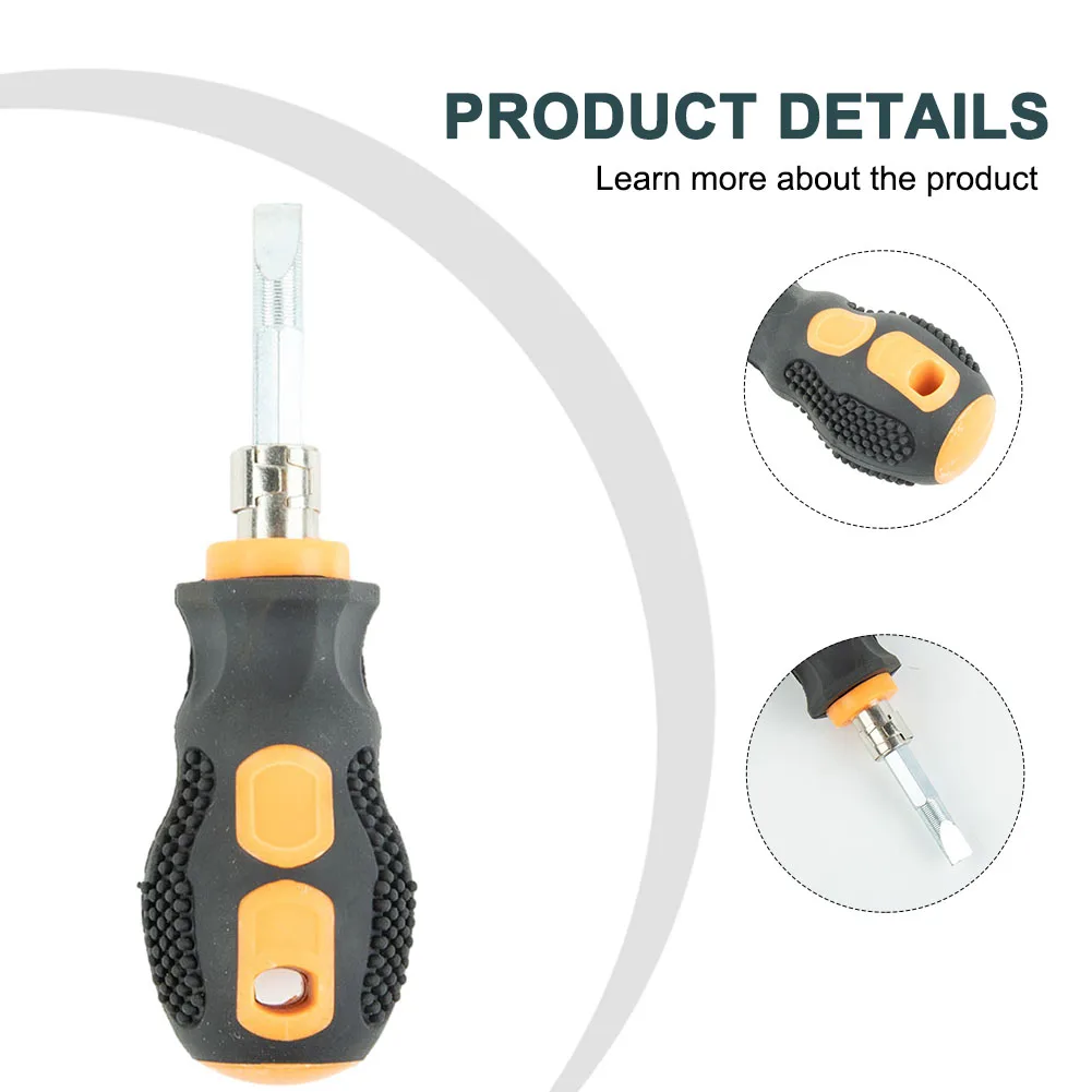 1 Precision Screwdriver Mini Short Handle Screwdriver Portable Multifunctional Repair Manual Precision Car Repair Tools
1 Precision Screwdriver Mini Short Handle Screwdriver Portable Multifunctional Repair Manual Precision Car Repair Tools