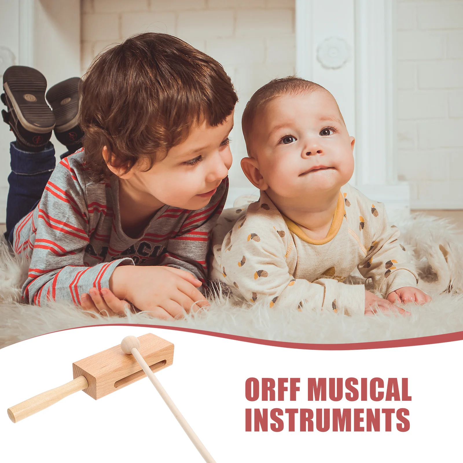 Wooden Percussion Instrument For Rhythm Block Educational Music Teaching Tool Small Lightweight Wood Block Instrument
Wooden Percussion Instrument For Rhythm Block Educational Music Teaching Tool Small Lightweight Wood Block Instrument