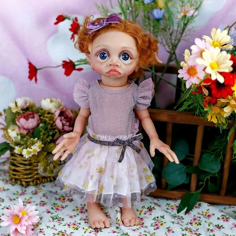 17 Inch 43cm Already Painted Unfinished Doll Kit Tinky with Rooted Red Hair Lifelike DIY Doll Accessories
17 Inch 43cm Already Painted Unfinished Doll Kit Tinky with Rooted Red Hair Lifelike DIY Doll Accessories