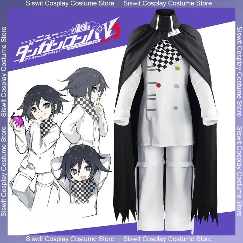 Anime Danganronpa V3 Kokichi Oma Cosplay Costume President Uniform Scarf Full Set Halloween Carnival Party Dress Up Boy Suits
Anime Danganronpa V3 Kokichi Oma Cosplay Costume President Uniform Scarf Full Set Halloween Carnival Party Dress Up Boy Suits