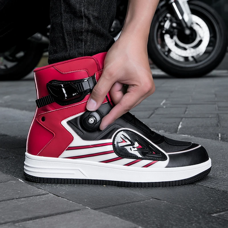 Men Motocross Accessories Off-Road Racing Waterproof Anti Slip Short Boot motorcycles Safety Protection Shoes Motorcycle Boots
Men Motocross Accessories Off-Road Racing Waterproof Anti Slip Short Boot motorcycles Safety Protection Shoes Motorcycle Boots