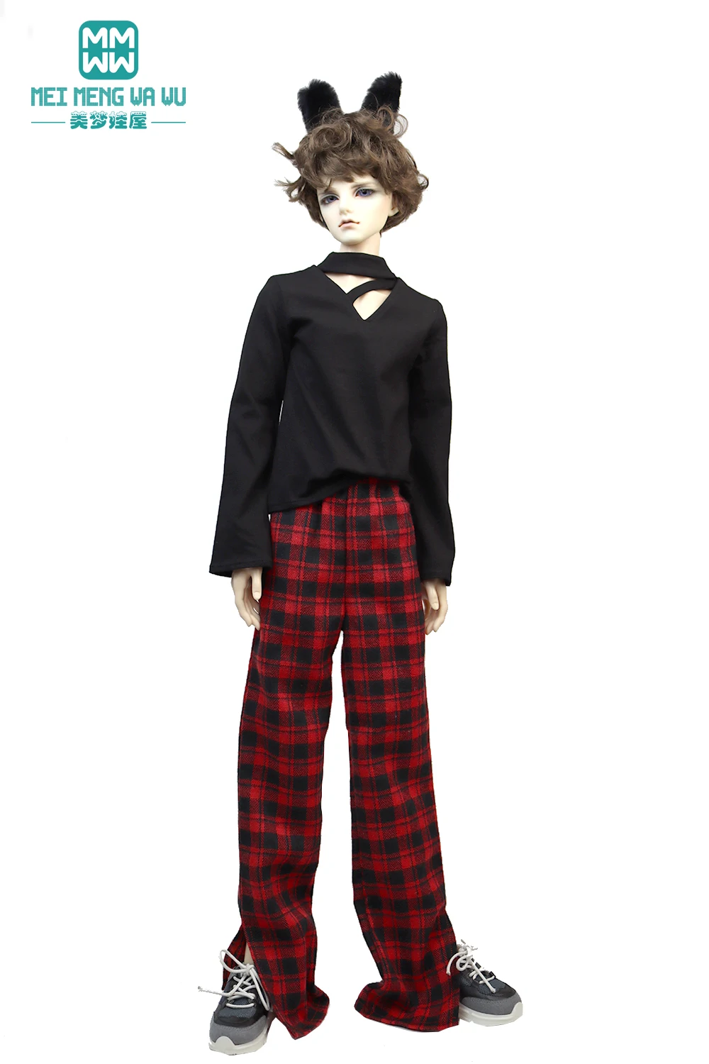 BJD Doll Clothes for 65--70cm BJD uncle boys SD13 SD17 Stylish T-shirts, plaid pants
BJD Doll Clothes for 65--70cm BJD uncle boys SD13 SD17 Stylish T-shirts, plaid pants