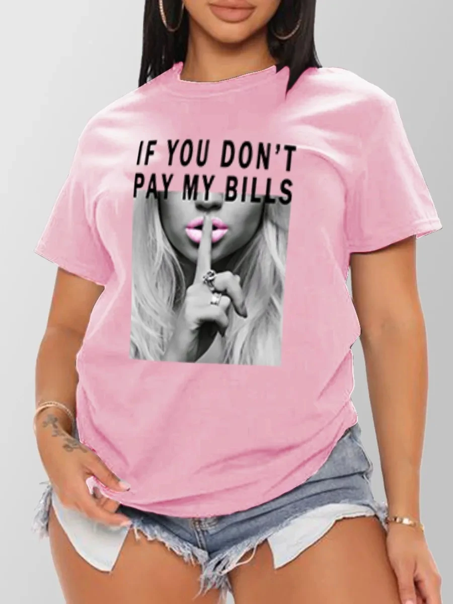 Summer Women's Cotton T-shirt Fashion Street Harajuku Short Sleeve Tops Tee Madam Casual Loose Oversized Crew Collar T Shirt
Summer Women's Cotton T-shirt Fashion Street Harajuku Short Sleeve Tops Tee Madam Casual Loose Oversized Crew Collar T Shirt