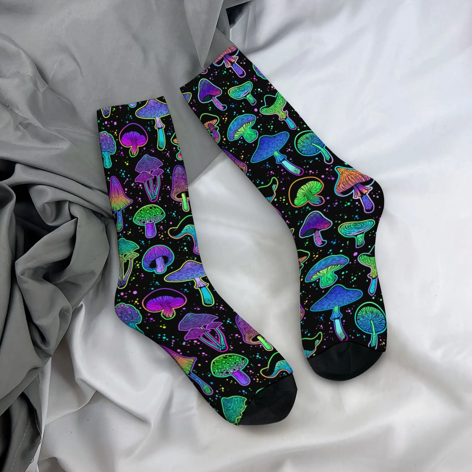 New and Interesting Men's Socks Neon Mushroom Street Hip-Hop Socks Harajuku Style Comfortable Casual Fashion Sports Socks Gift
New and Interesting Men's Socks Neon Mushroom Street Hip-Hop Socks Harajuku Style Comfortable Casual Fashion Sports Socks Gift