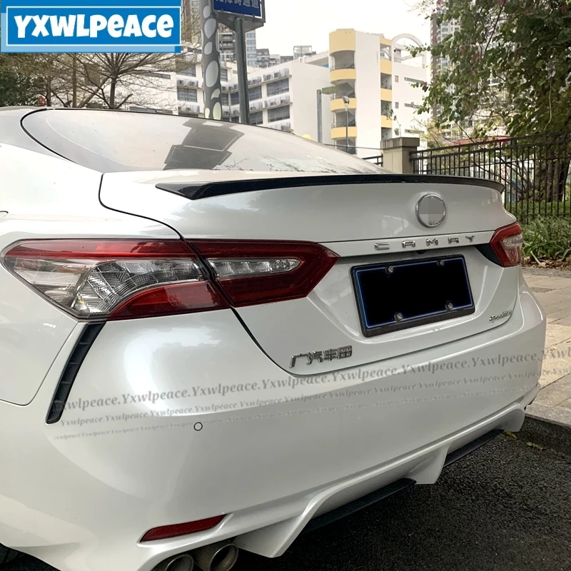 For Toyota Camry Spoiler 2018- 2021 ABS Material Primer Color Rear Trunk Lip Spoiler Wing Body Kit Accessories
For Toyota Camry Spoiler 2018- 2021 ABS Material Primer Color Rear Trunk Lip Spoiler Wing Body Kit Accessories