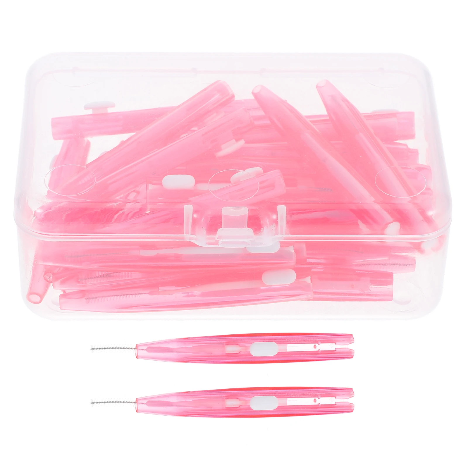 30 pcs Interdental Brush 0.6Mm Pink Comfortable Grip For Braces Implants Bridges Crowns Oral Care Tool Interdental Cleaners
30 pcs Interdental Brush 0.6Mm Pink Comfortable Grip For Braces Implants Bridges Crowns Oral Care Tool Interdental Cleaners