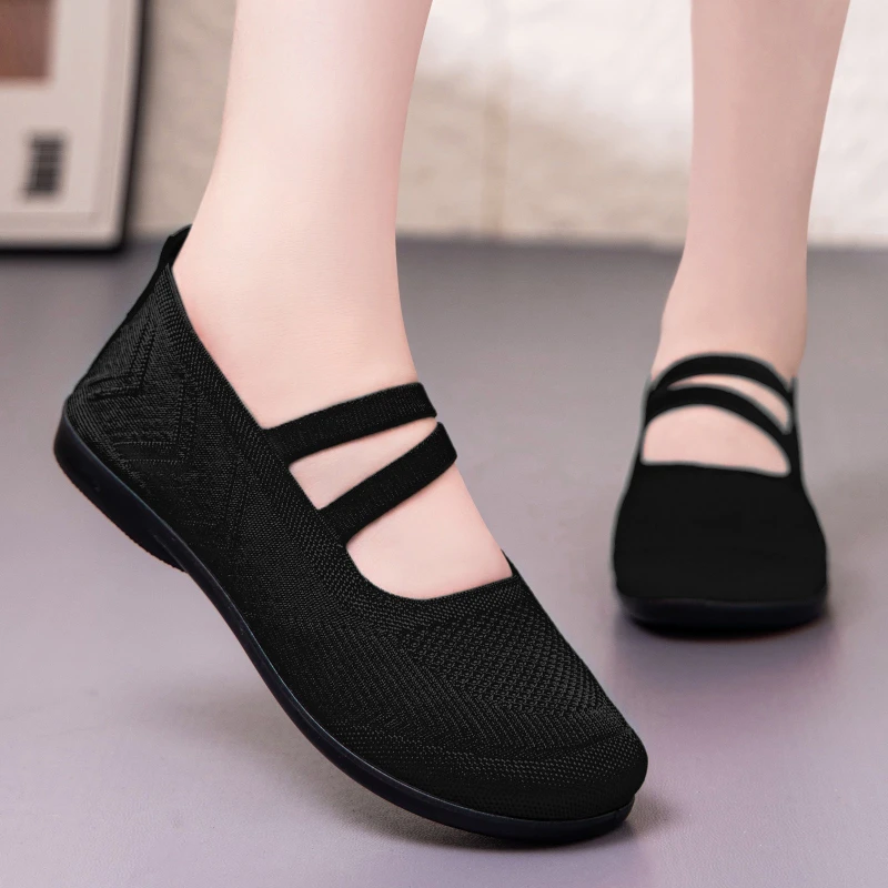 Breathable Mesh Mary Jane Shoes for Women Lightweight Flat Slip On Non Slip Daily Office Walking Flats
Breathable Mesh Mary Jane Shoes for Women Lightweight Flat Slip On Non Slip Daily Office Walking Flats