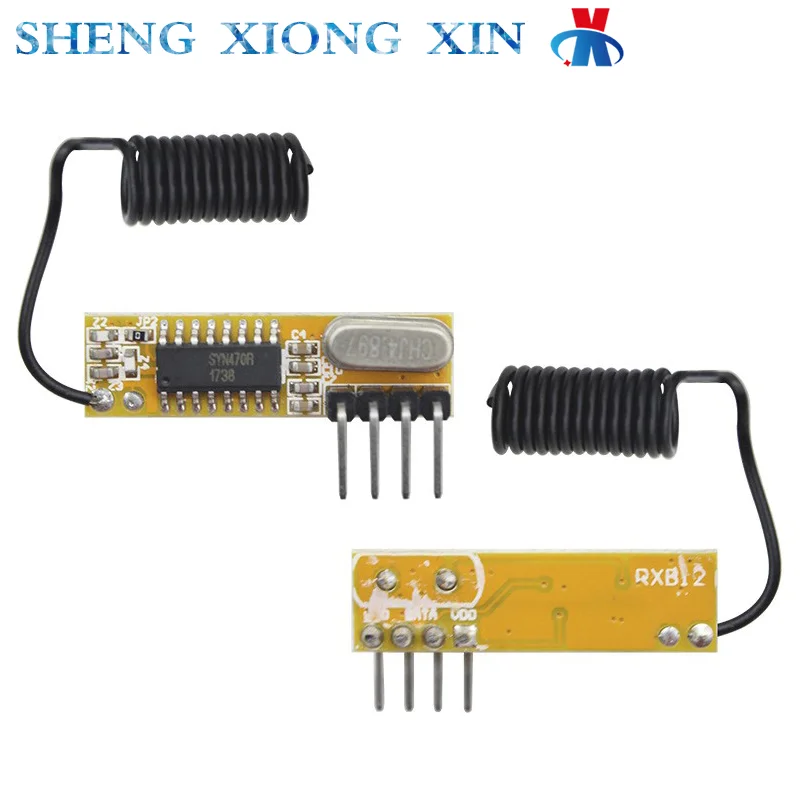 5pcs/Lot 315/433M Wireless Receiver Module RF Superheterodyne Remote Serial Data Transmission Receiver Accessories
5pcs/Lot 315/433M Wireless Receiver Module RF Superheterodyne Remote Serial Data Transmission Receiver Accessories