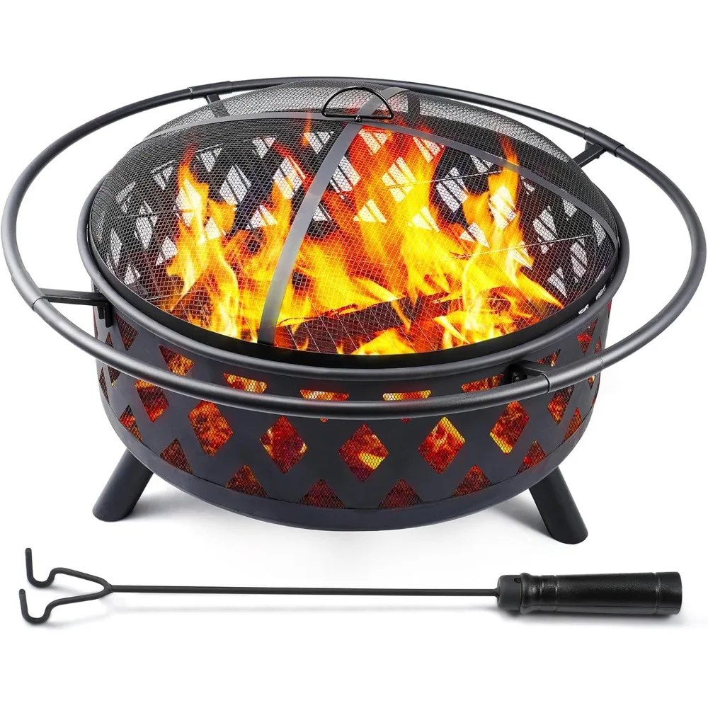 36 Inch Fire Pit, Outdoor Fire Pit, Wood Burning Firepit, Bonfire Fire Pit, Firepits for Outside, Bonfire, Backyard, Patio
36 Inch Fire Pit, Outdoor Fire Pit, Wood Burning Firepit, Bonfire Fire Pit, Firepits for Outside, Bonfire, Backyard, Patio