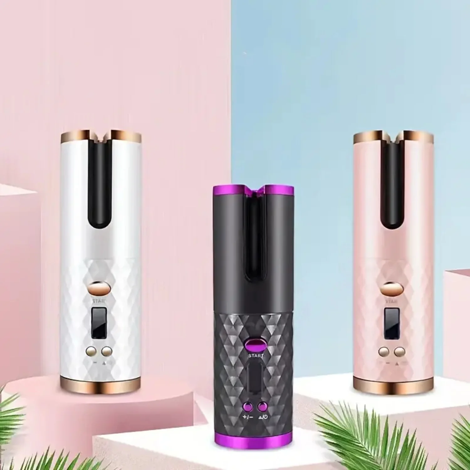 Rechargeable Automatic Hair Curler Portable LCD Display Ceramic Curler-Supplies for Hairdressing Hair brush set Barber pencil
Rechargeable Automatic Hair Curler Portable LCD Display Ceramic Curler-Supplies for Hairdressing Hair brush set Barber pencil