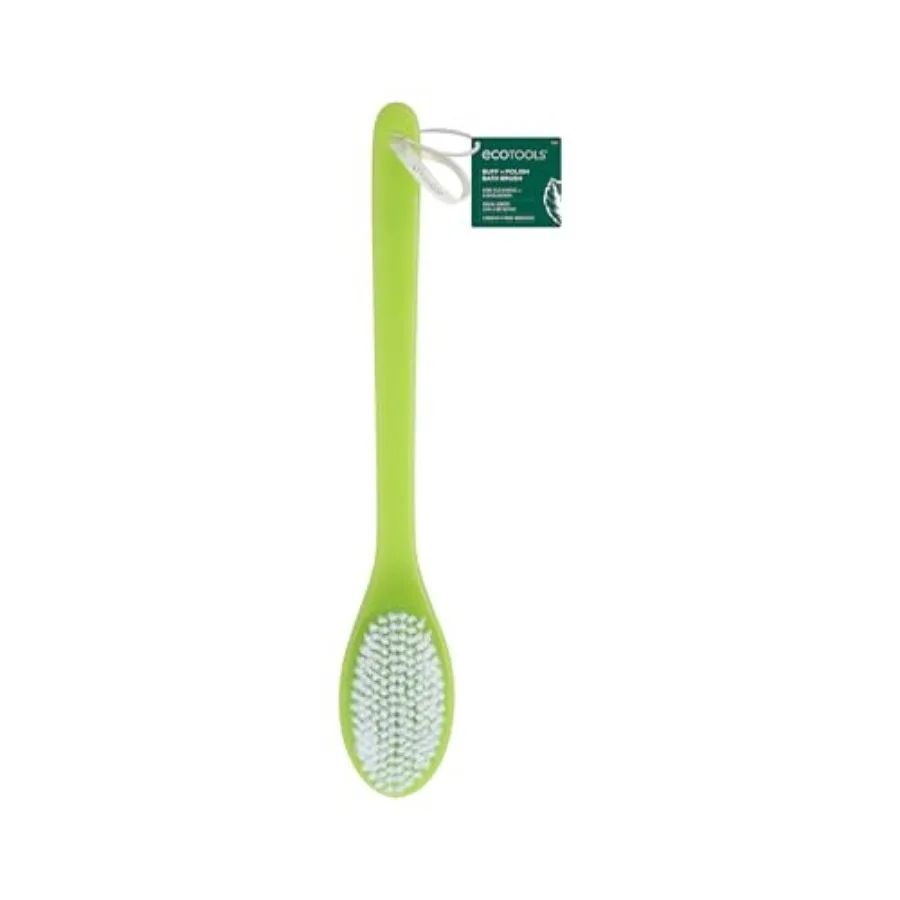 EcoTools Buff + Polish Bath Brush, Long Handle to Cleanse and Exfoliate Back and Hard-to-Reach Areas, Eco Friendly Shower Brush
EcoTools Buff + Polish Bath Brush, Long Handle to Cleanse and Exfoliate Back and Hard-to-Reach Areas, Eco Friendly Shower Brush
