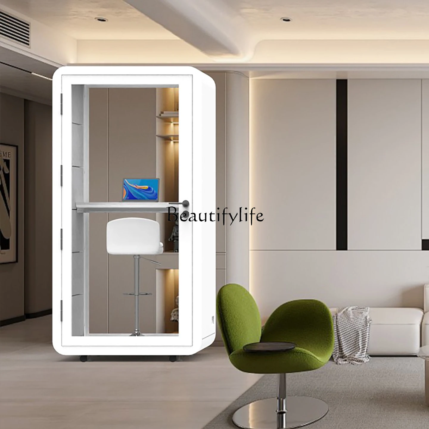 Silent warehouse Soundproof room Mobile phone booth Learning office Home soundproof cabin
Silent warehouse Soundproof room Mobile phone booth Learning office Home soundproof cabin