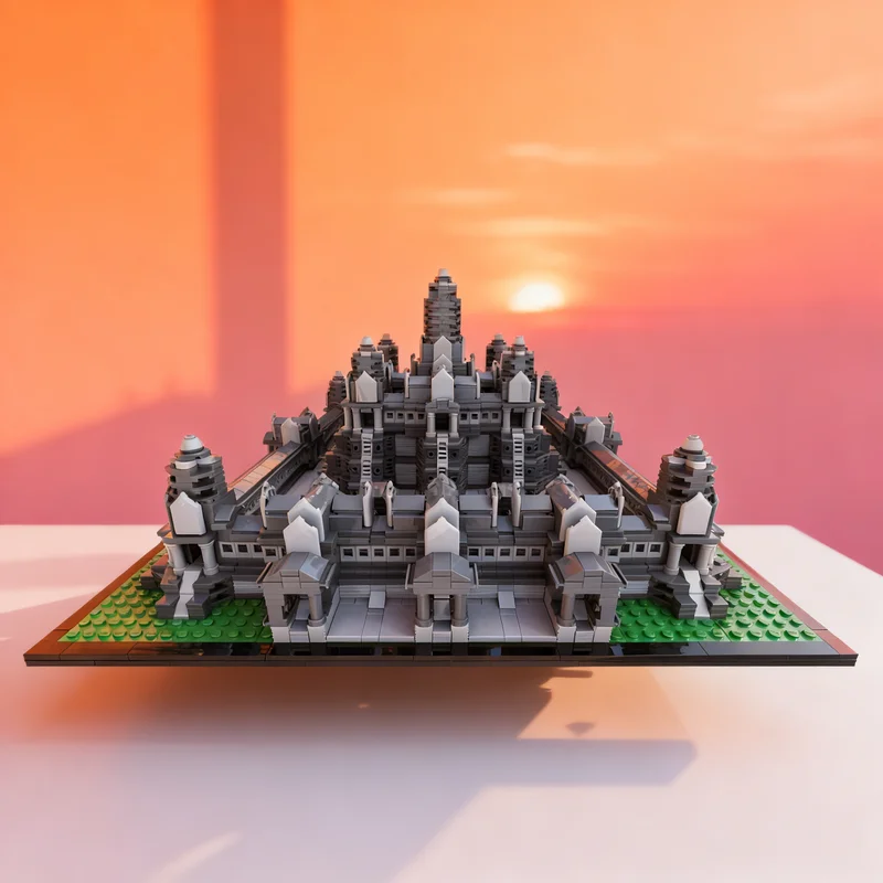 3975 шт. MOC Архитектура Angkor Wat Модель Строительные блоки Строительство DIY Творческая игрушка Образовательная идея Детский рождественский подарок Кирпич
3975 шт. MOC Архитектура Angkor Wat Модель Строительные блоки Строительство DIY Творческая игрушка Образовательная идея Детский рождественский подарок Кирпич