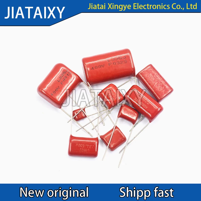 10Pcs CBB22 630v Polypropylene Film Capacitor 334J 335J 393J 394J 473J 474J 475J 563J 564J 683J 684J 823J
10Pcs CBB22 630v Polypropylene Film Capacitor 334J 335J 393J 394J 473J 474J 475J 563J 564J 683J 684J 823J
