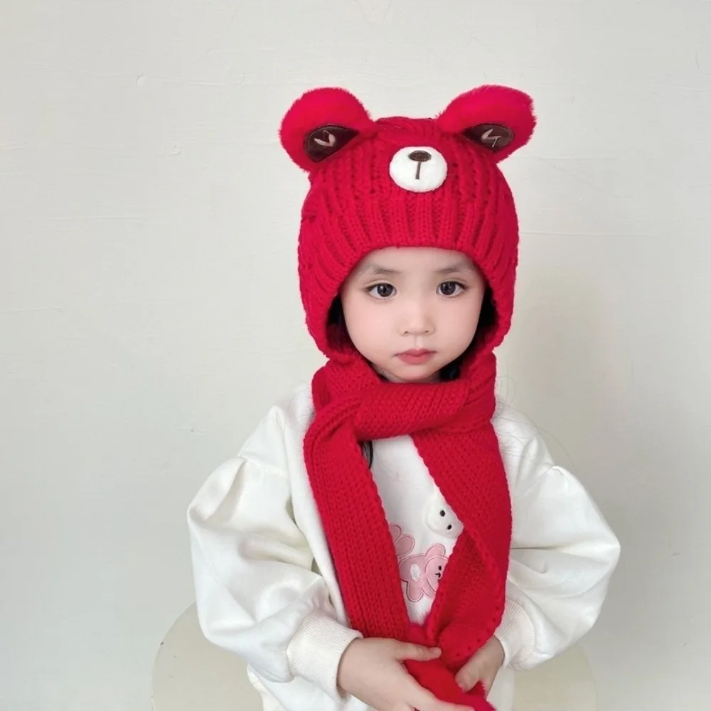 New Cute Bear Pullover Cap Warm Windproof Ear Protection Hat Coldproof Pompom Neck Warmer Kids
New Cute Bear Pullover Cap Warm Windproof Ear Protection Hat Coldproof Pompom Neck Warmer Kids